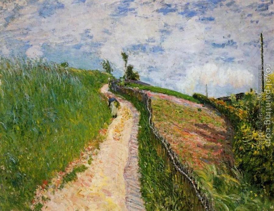 Alfred Sisley : The Hill Path, Ville d'Avray